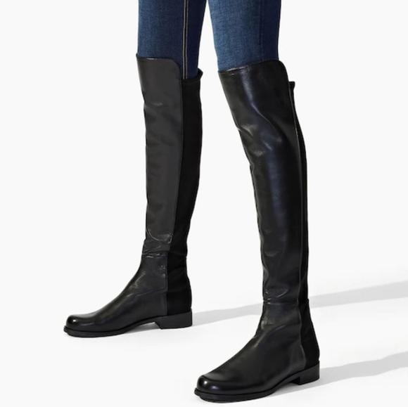 Stuart Weitzman Shoes - $795 Stuart Weitzman 5050 Over The Knee Boot Black Size 7.5 M